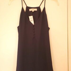 NWT Loft Navy Tank Top Shell/Blouse Size Small